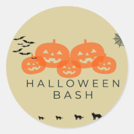 Adesivo Junte-se a nós para uma Bash de Halloween Spooktac