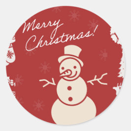 Adesivo "Junte-se a nós para uma festa de Natal Holly Joll