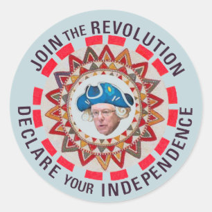 Adesivo Junte-se à revolução (de Bernie)