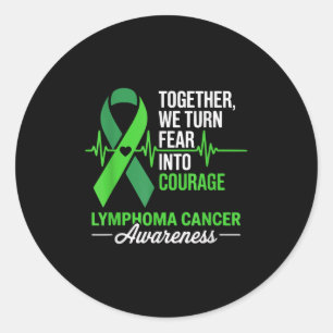 Adesivo Juntos Transformamos O Medo Em Cancer De Linfoma D