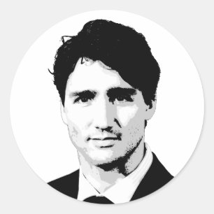 Adesivo Justin Trudeau