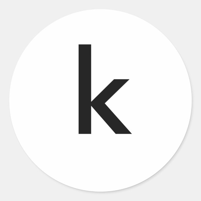 Adesivo k (Frente)