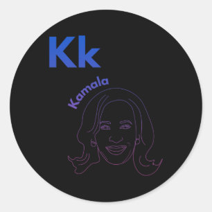 Adesivo K É Para Kamala Presidente Kamala Harris Wheimer 2