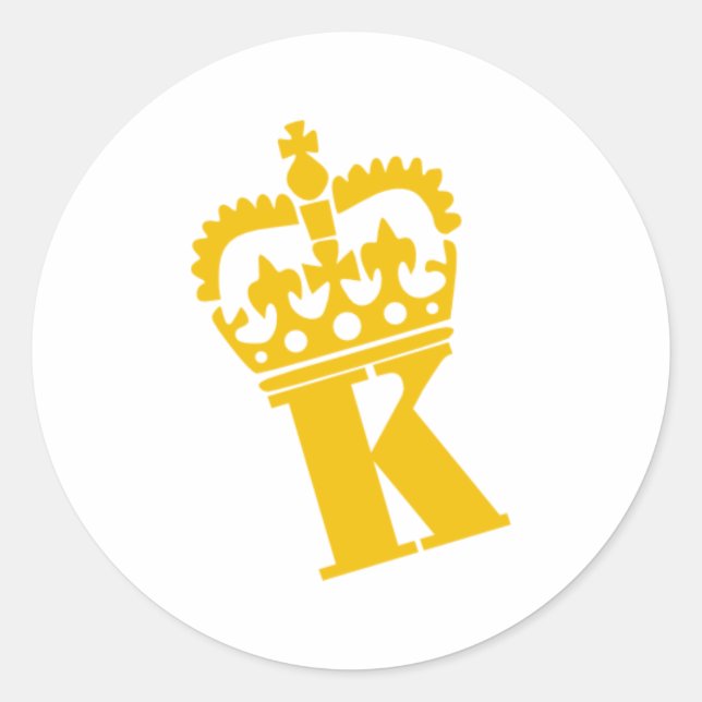 Adesivo K - Letra - Nome (Frente)