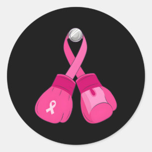 Adesivo K Luvas de Boxing Cancer de Sensibilização Símbolo