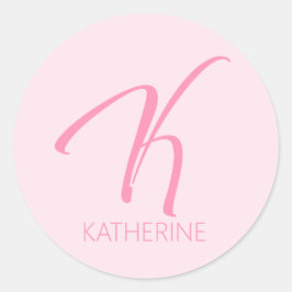 Adesivo K Monograma Personalizado