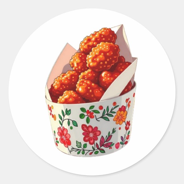 Adesivo K-Style Bullet Jouraling Series 4 - Comidas Sticke (Frente)