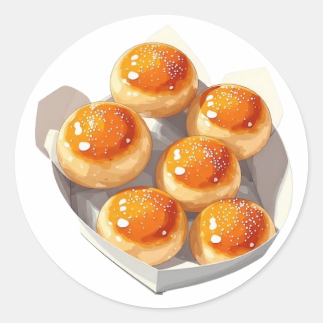 Adesivo K-Style Bullet Jouraling Series 6 - Comida Sticker (Frente)