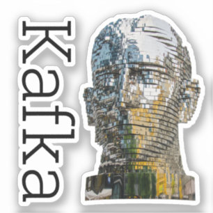 Adesivo Kafka Head Square Sticker