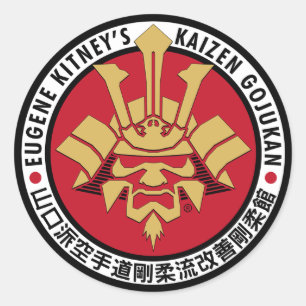 Adesivo Kaizen Gojukan - grande logotipo