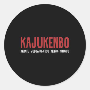 Adesivo Kajukenbo Karate Judo Jiu Jitsu Kenpo Kung Fu