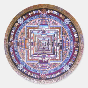 Adesivo Kalachakra Mandala