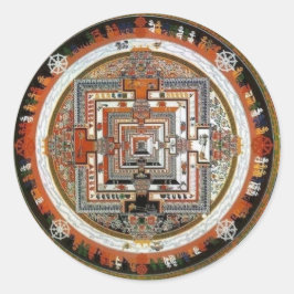 Adesivo Kalachakra Sand Mandala