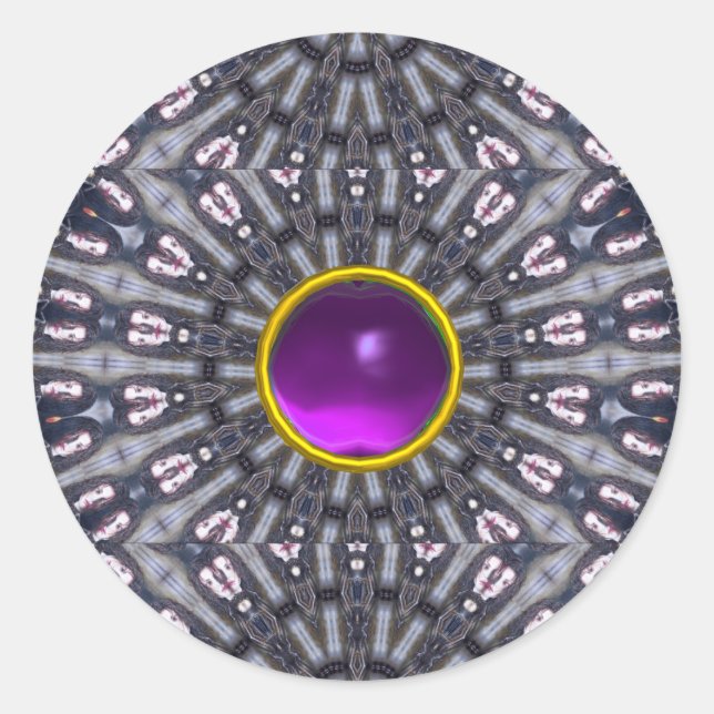 ADESIVO KALEIDOSCÓPIO PSIQUEDÉLICO/MEMÓRIAS MÍSTICAS (Frente)