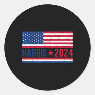 Adesivo Kamala 2024 American Flag
