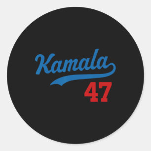 Adesivo Kamala 47 Baseball Style Kamala Harris 2024