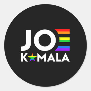 Adesivo Kamala Biden Harris 2020 Lgbt Orgulho gay Flag Dem