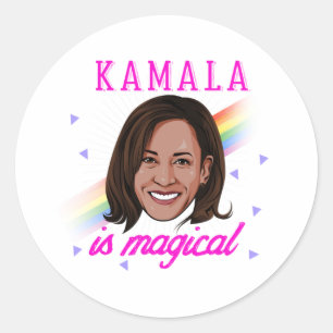 Adesivo Kamala é mágica