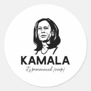 Adesivo Kamala é o Vice-presidente Harris