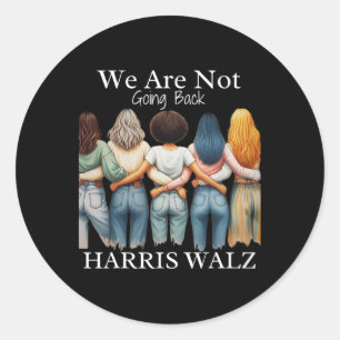 Adesivo Kamala Haris Waltz 2024 Senhora Presidente Não Som