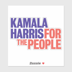 Adesivo Kamala Harris 2020 Kamala para Presidente
