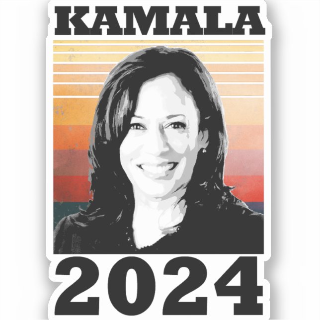 Adesivo Kamala Harris 2024 (Frente)