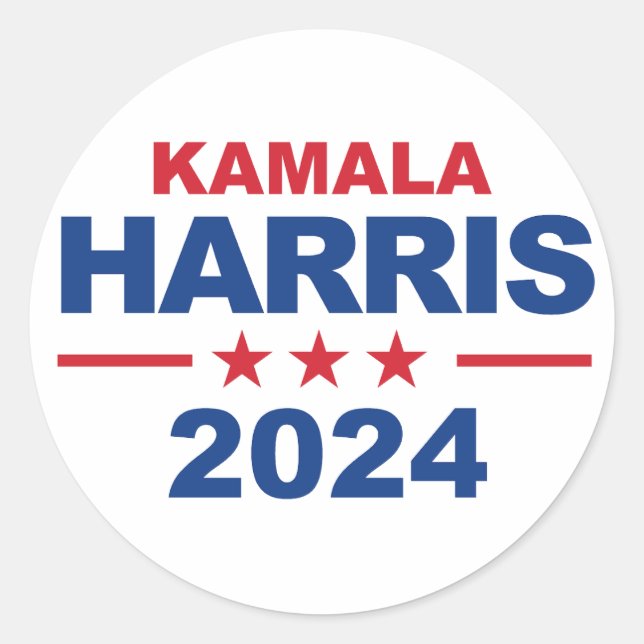 Adesivo Kamala Harris 2024 (Frente)