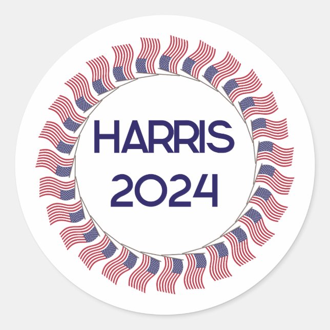 Adesivo Kamala Harris 2024 (Frente)
