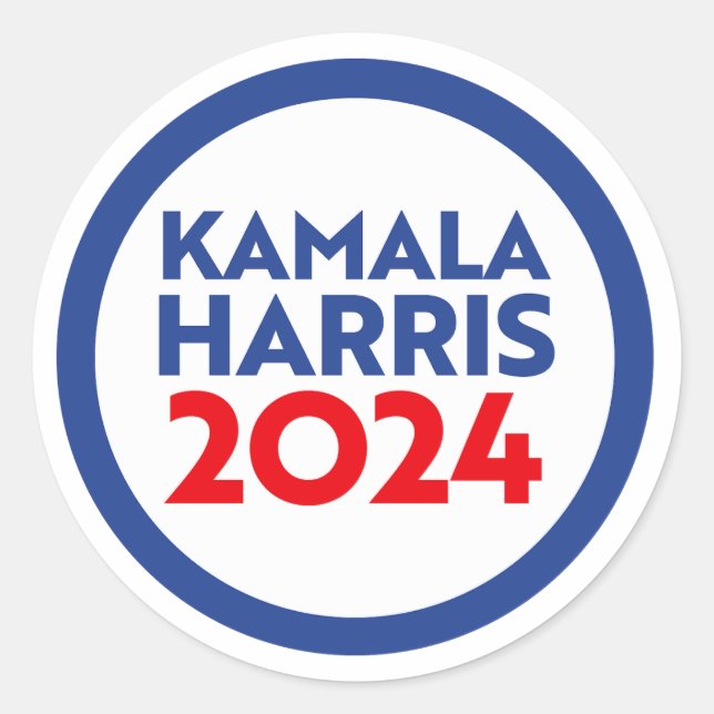 Adesivo Kamala Harris 2024 (Frente)
