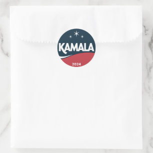 Adesivo Kamala Harris 2024 Antiga Eleição Para Presidente