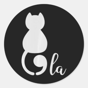 Adesivo Kamala Harris 2024 Cat Lady Presidente Comma La Fu