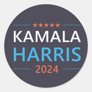 Adesivo Kamala Harris 2024 para o Presidente