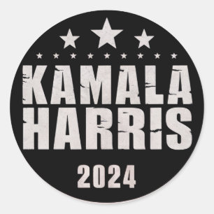 Adesivo Kamala Harris 2024 Para Presidente Retro Eleição