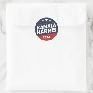 Adesivo Kamala Harris 2024 Para Presidente Retro Eleição