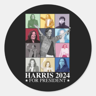 Adesivo Kamala Harris 2024 Senhora Presidente Democrata El