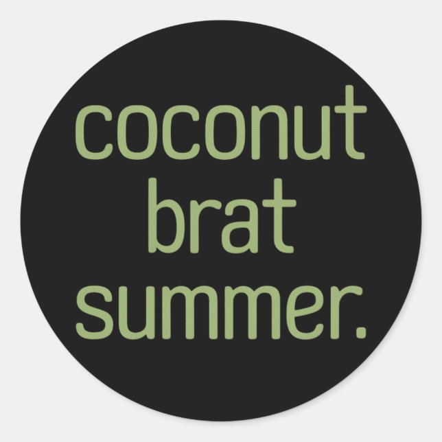 Adesivo Kamala Harris Coco Bicha Verão 2024  (Frente)