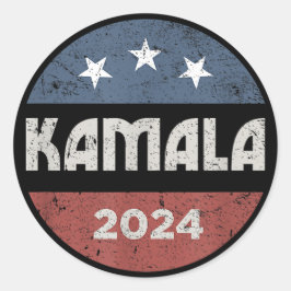 Adesivo Kamala Harris Eleição Presidencial 2024