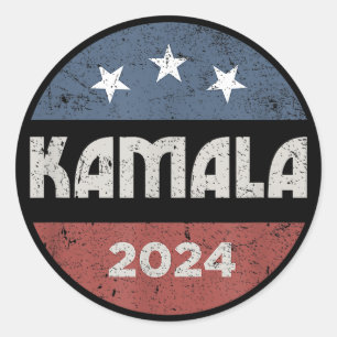 Adesivo Kamala Harris Eleição Presidencial 2024
