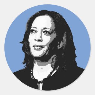 Adesivo Kamala Harris Impressão