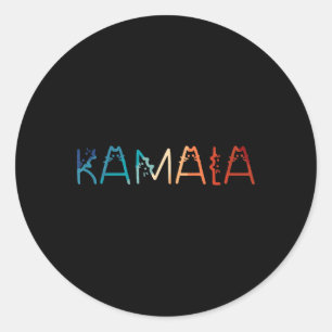 Adesivo Kamala-harris - Letra Gato Positivo Engraçado