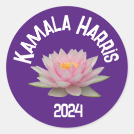 Adesivo Kamala Harris Lotus 2024