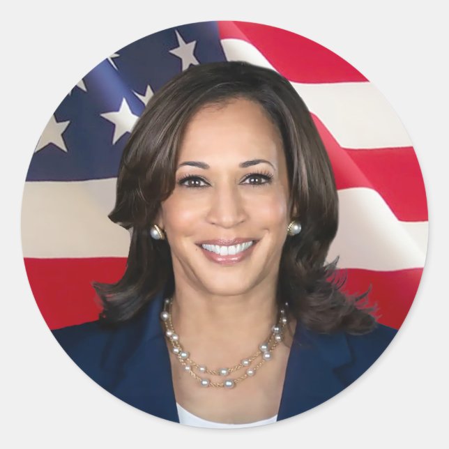 Adesivo Kamala Harris para a América (Frente)