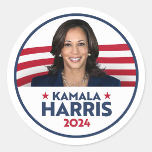 Adesivo Kamala Harris para o Presidente 2024