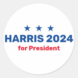 Adesivo Kamala Harris Para O Presidente 2024