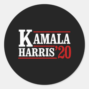 Adesivo Kamala Harris para o presidente em 2020 - branco -