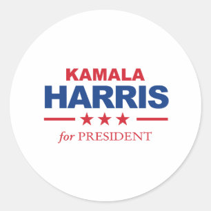 Adesivo Kamala Harris para Presidente -