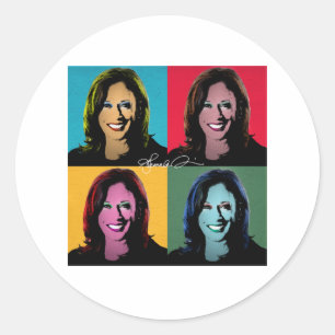 Adesivo KAMALA HARRIS Pop Art