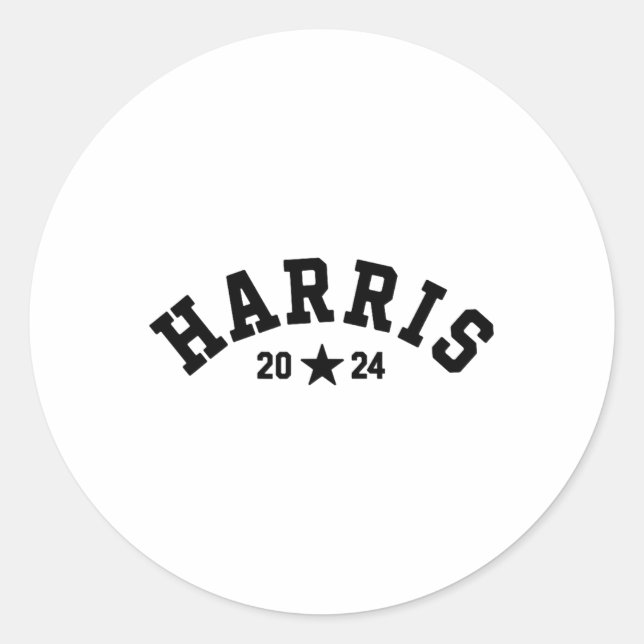 Adesivo Kamala-harris Votem 2024 Presidente Im Com (Frente)