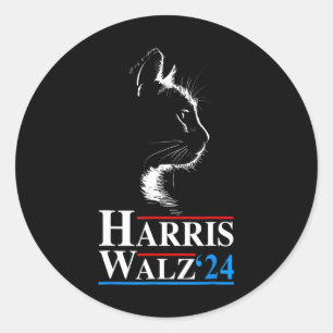 Adesivo Kamala Harris Wheimer 2024 Cat Funny Vp Vice Presi