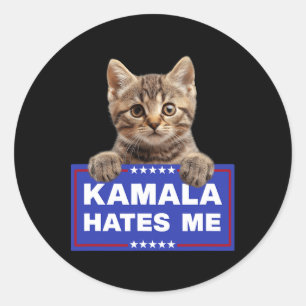 Adesivo Kamala Me Odeia Pro-trump 2024 Conservador Patrio